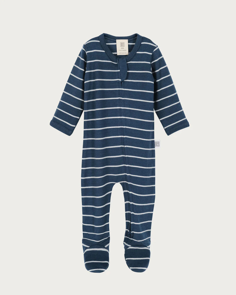 Babu Merino All In One Front Zip with Feet