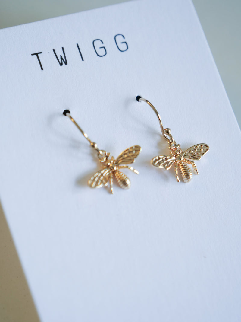 Twigg La Abeille Earrings - French for &
