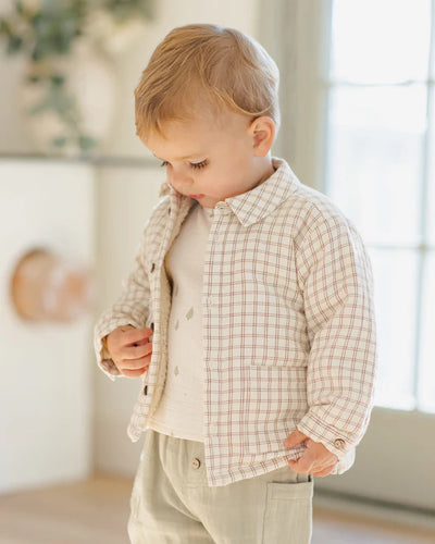 Quincy Mae - Ford Jacket - Cedar Check