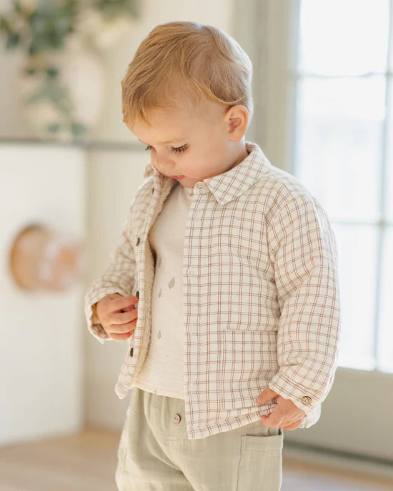 Quincy Mae - Ford Jacket - Cedar Check