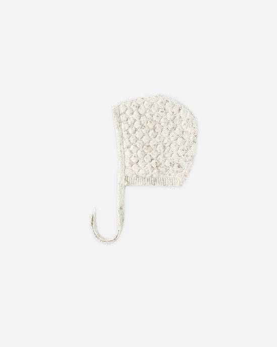 Quincy Mae - Knit Bonnet - Natural Confetti