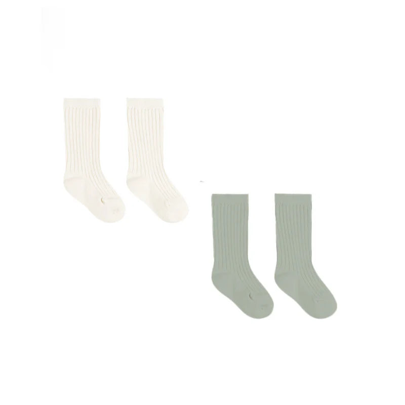 Quincy Mae - Socks Set - Natural Sage