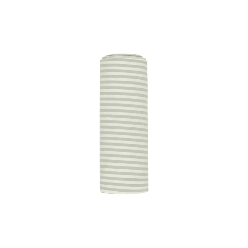 Quincy Mae - Swaddle - Sage Stripe