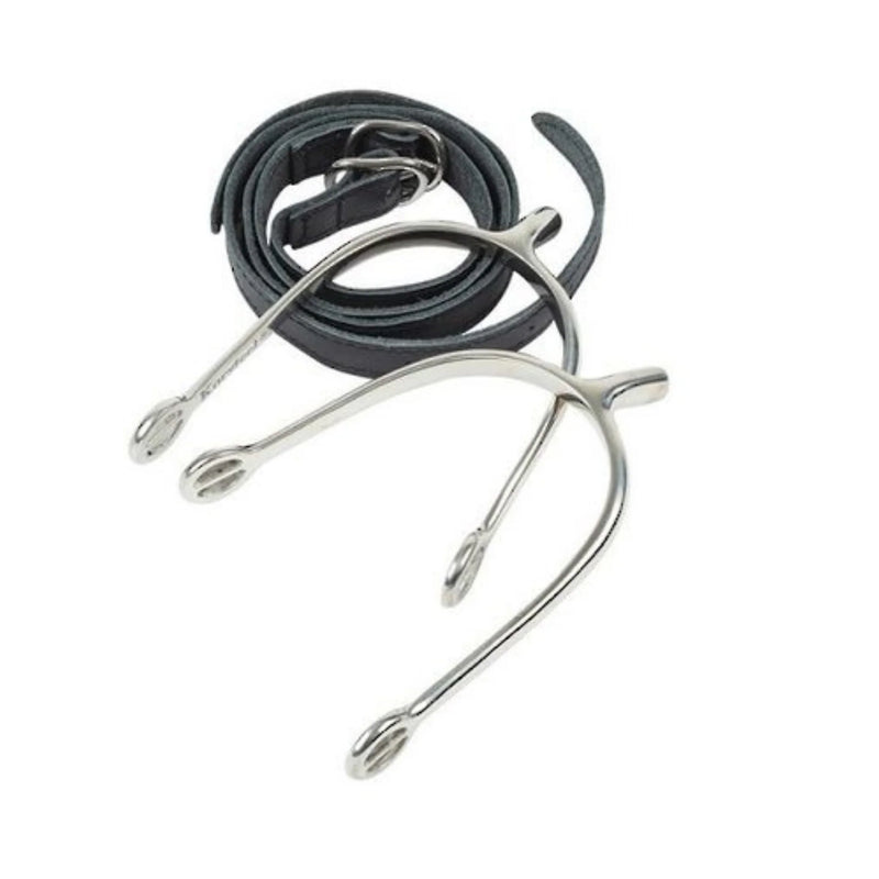 Korsteel Pow Show Spurs With Straps - Ladies