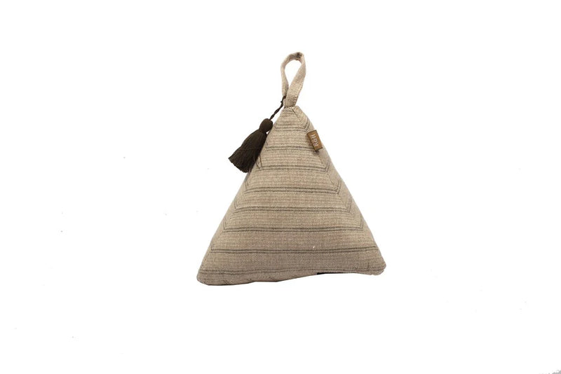 Provincial Stripe Doorstop - Burnt Olive
