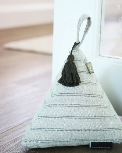 Provincial Stripe Doorstop - Burnt Olive