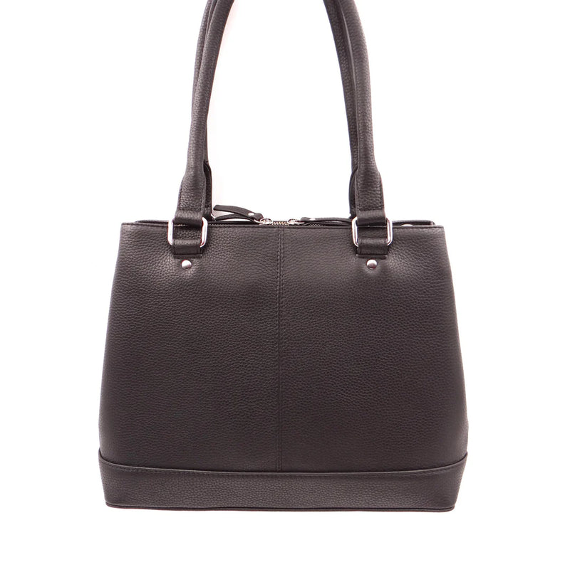 Second Nature Large Leather Tote - Black