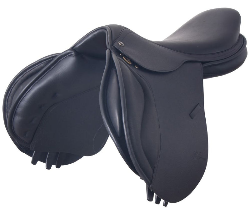 Trainers Regency Jump Saddle 17.5 inch - Black