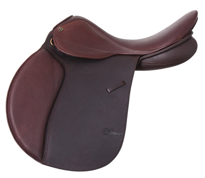 Trainers Cross Country Saddle - Brown 17 inch
