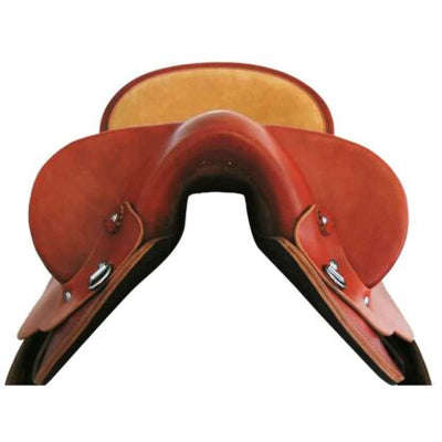 Sunset Drafter Saddle with Cinch Straps and Girth