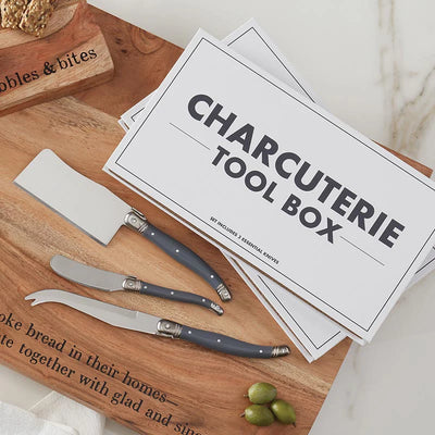 Charcuterie Tools 3pcs Book Box