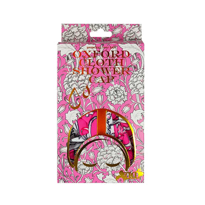 Turban Shower Cap - William Morris Wild Tulip