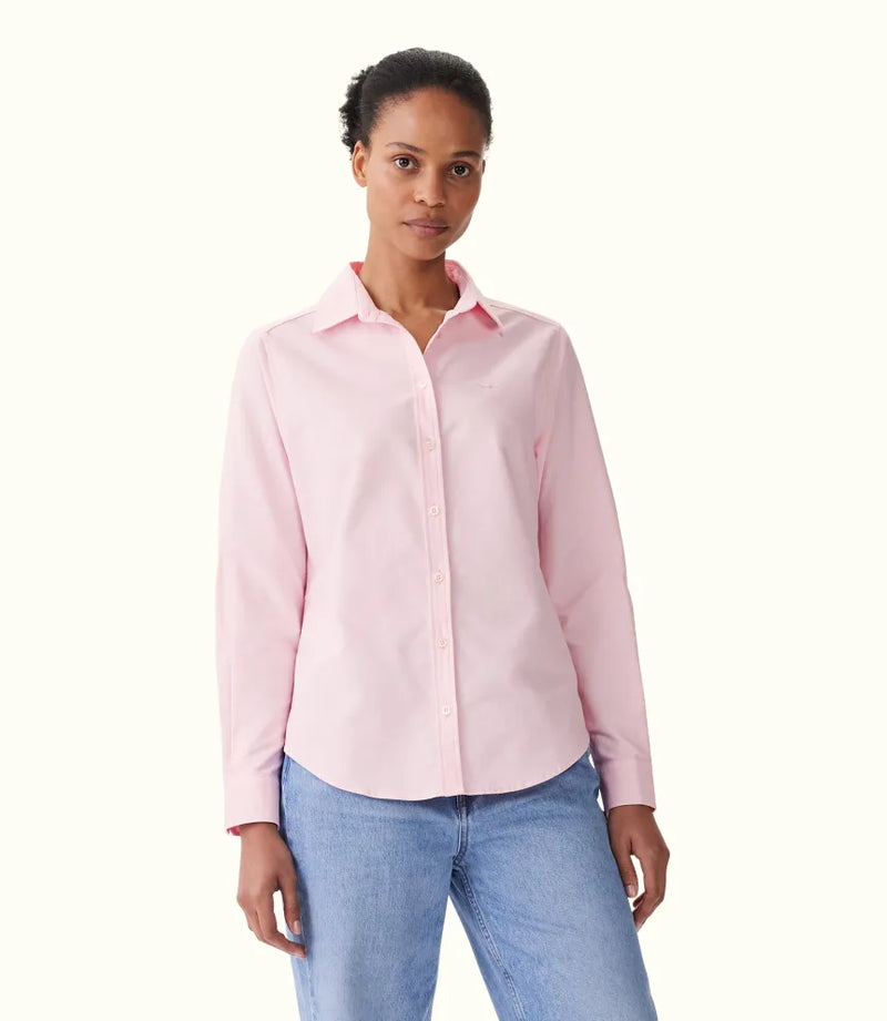 RMW Olney Womans Oxford Shirt - Pink
