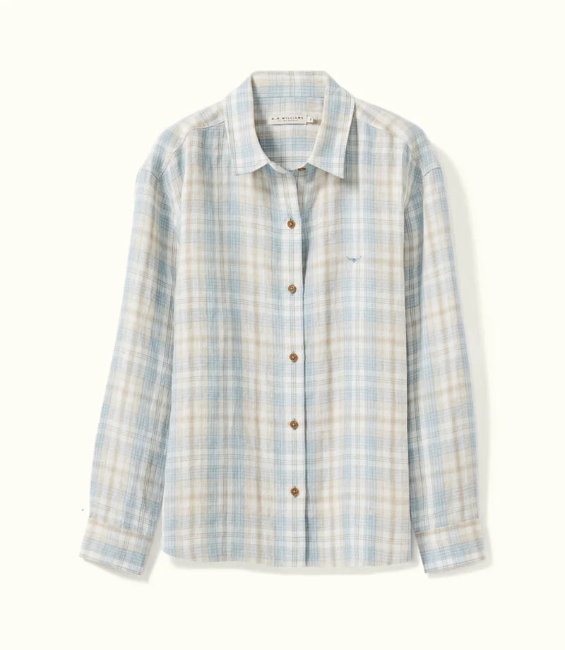 RMW Hopeland Check Linen Shirt