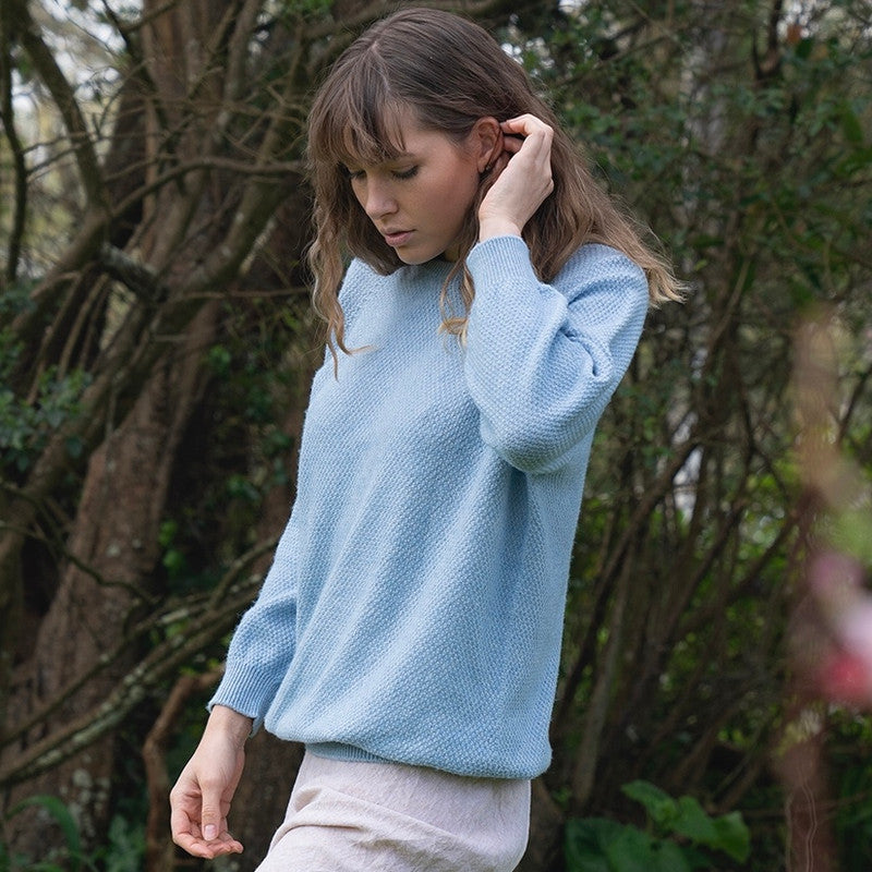 Lothlorian Cotton Plus Merino Penny Textured Jumper