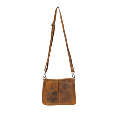 Greenwood Gisborne Leather Shoulder Bag - Sandal