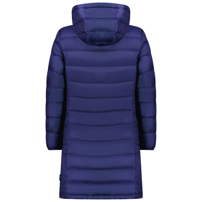 Moke Sarah Long Ladies Hooded 90/10 Down Jacket