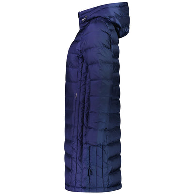 Moke Sarah Long Ladies Hooded 90/10 Down Jacket