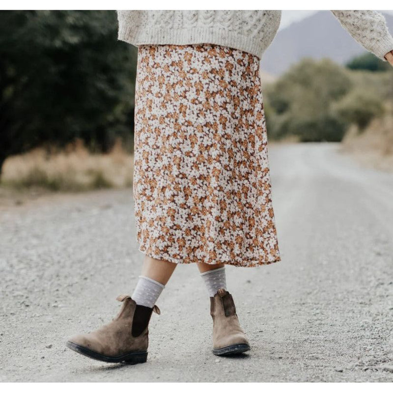 Lamington Merino Soft Cuff Crew Socks - Woman