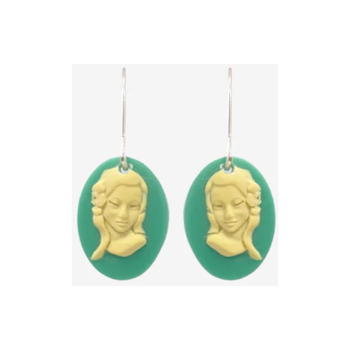 Earrings - Wahine Portrait - Duck