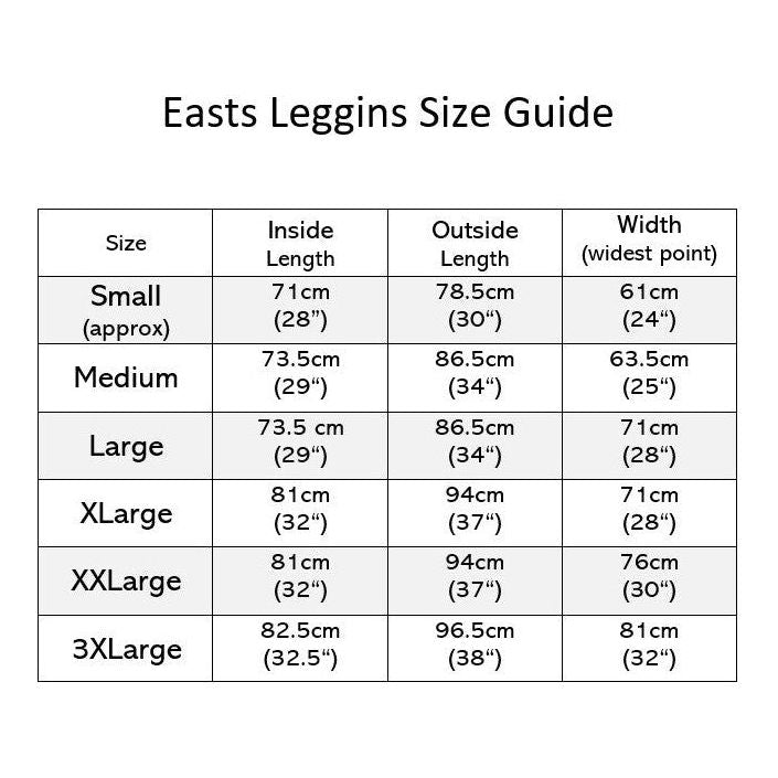 Easts Standard Canvas Leggins - Wide