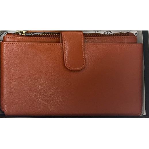 Buxton Womens Leather Cell Phone Wallet