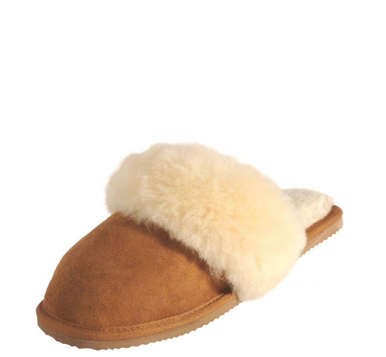 Mi Woollies Lindis Scuff - Walnut