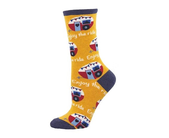 SS Womens Socks - US 5-10.5 - Enjoy The Ride