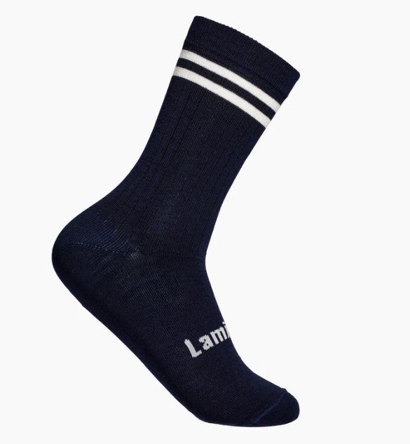 Lamington Merino Crew Socks - Laneway - Man