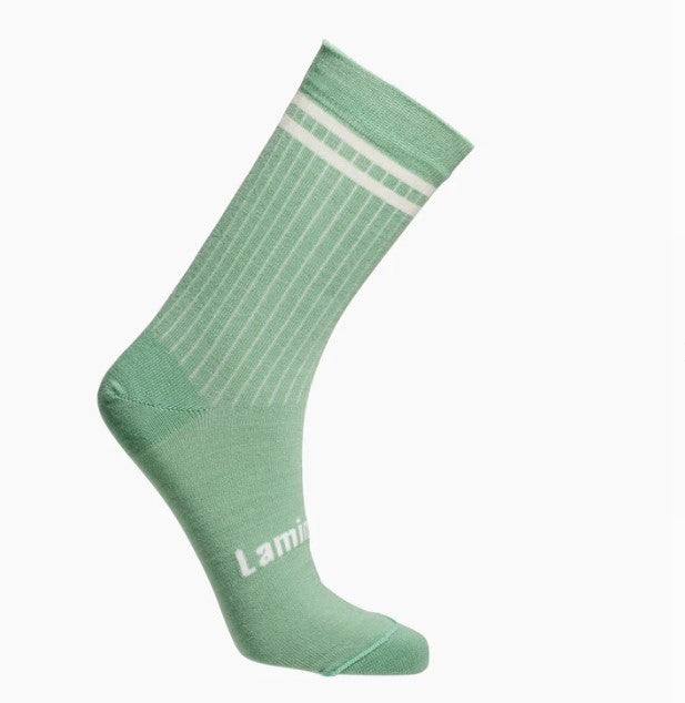 Lamington Merino Crew Socks - Laneway - Woman