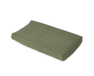 Muslin Changing Pad Cover / Bassinet Sheet - Fern