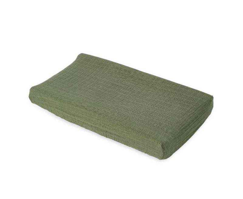 Muslin Changing Pad Cover / Bassinet Sheet - Fern