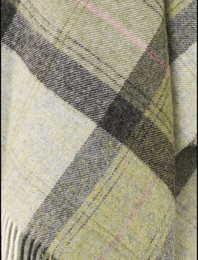 Pure New Zealand Wool Throw - Skye Green