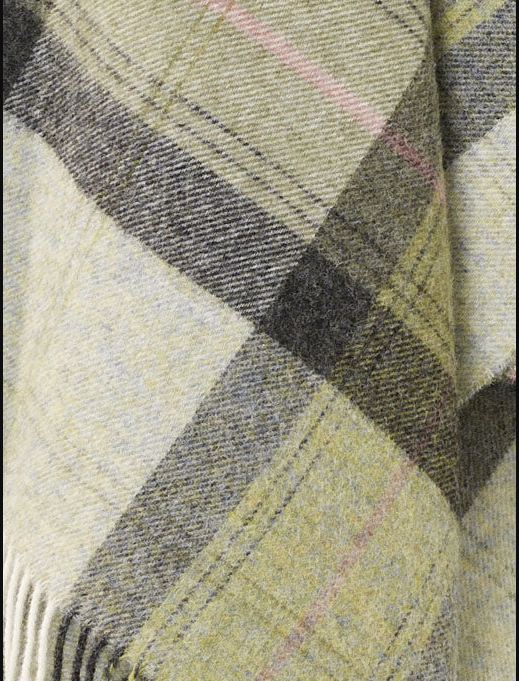 Pure New Zealand Wool Throw - Skye Green