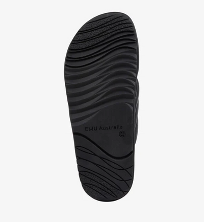 Emu Ella Leather Slide - Black