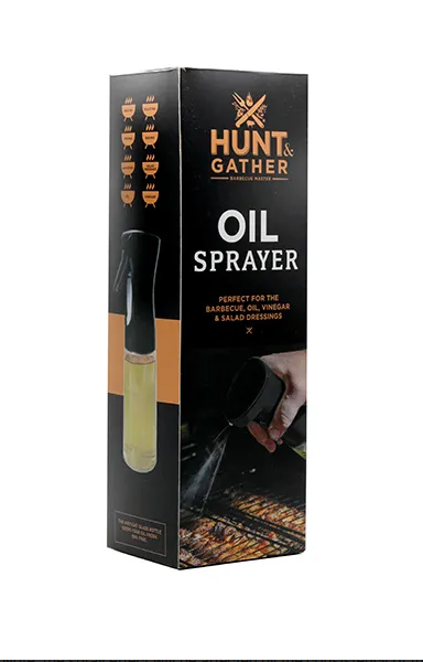 Hunt and Gather Black Top Oil Sprayer 220ml