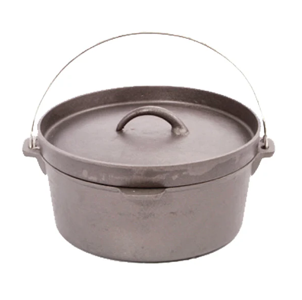 Hunter and Gather Pre Seasoned 9QT Camp Oven