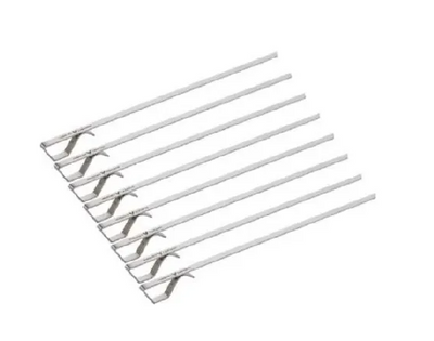 Hunt and Gather 8 Pack Stainless Steel Skewers