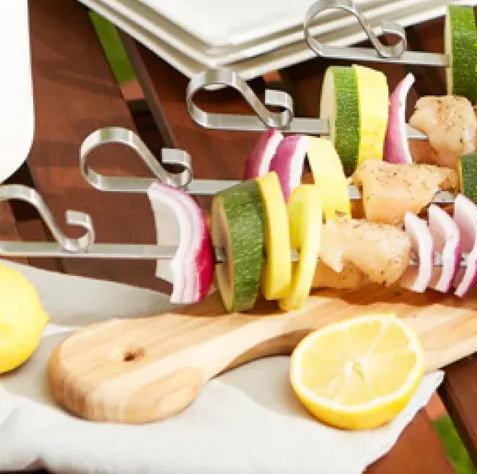 Hunt and Gather 8 Pack Stainless Steel Skewers