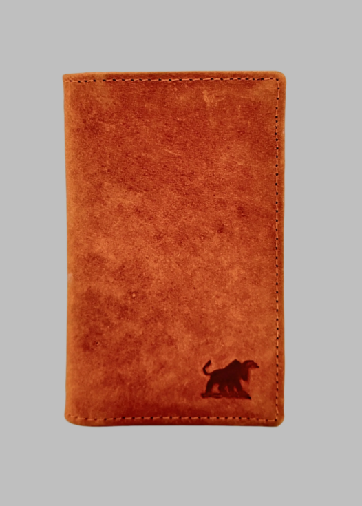 Rugged Hunter Genuine Leather Slim Wallet - Tan