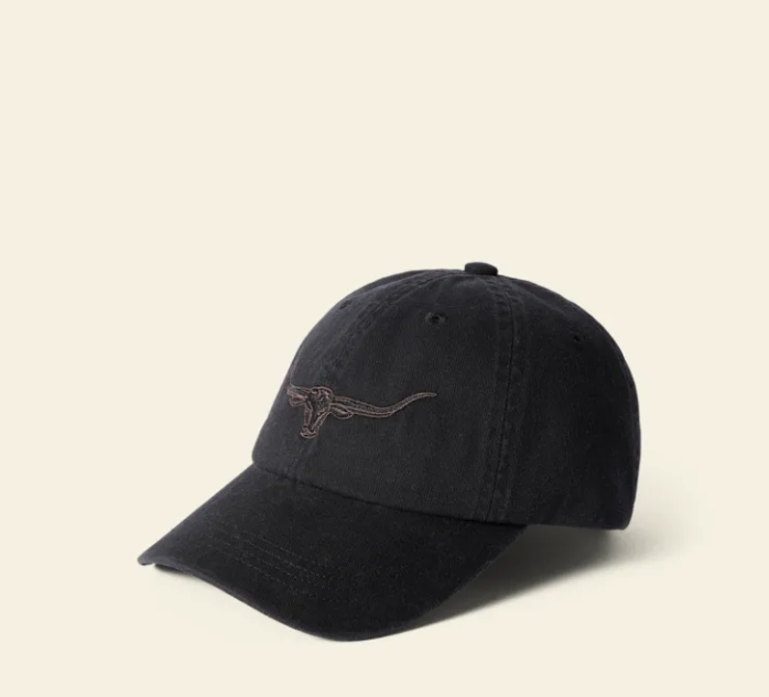 RMW Longhorn Twill Cap - Black Wash