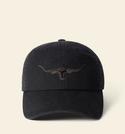 RMW Longhorn Twill Cap - Black Wash