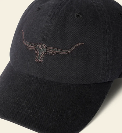 RMW Longhorn Twill Cap - Black Wash