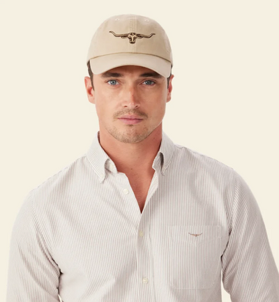 RMW Longhorn Twill Cap - Ecru