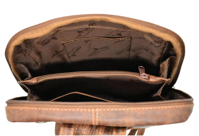Greenwood Anna Leather Backpack - Sandal