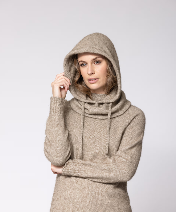 Noble Wilde Possum Merino Oslow Hood