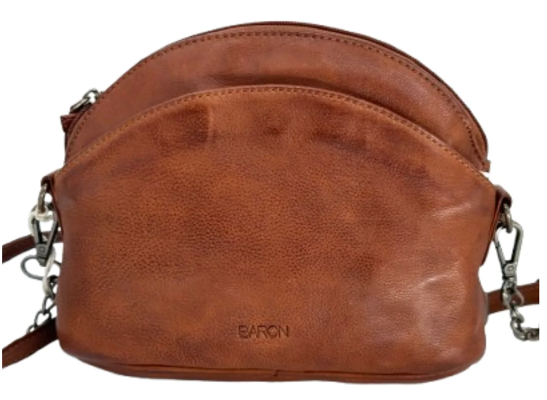 Baron Handbag Oval Bucket Steel Chain
