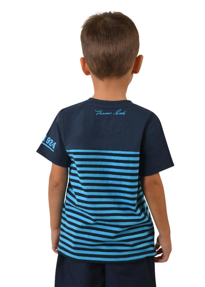 Thomas Cook Boys Pocket Bull Henley S/S Tee