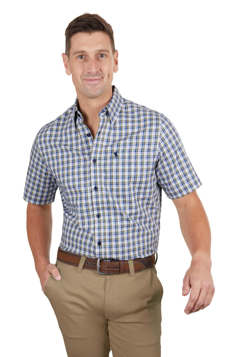 Thomas Cook Mens Kirk 2 Pocket Short Sleeve Shirt