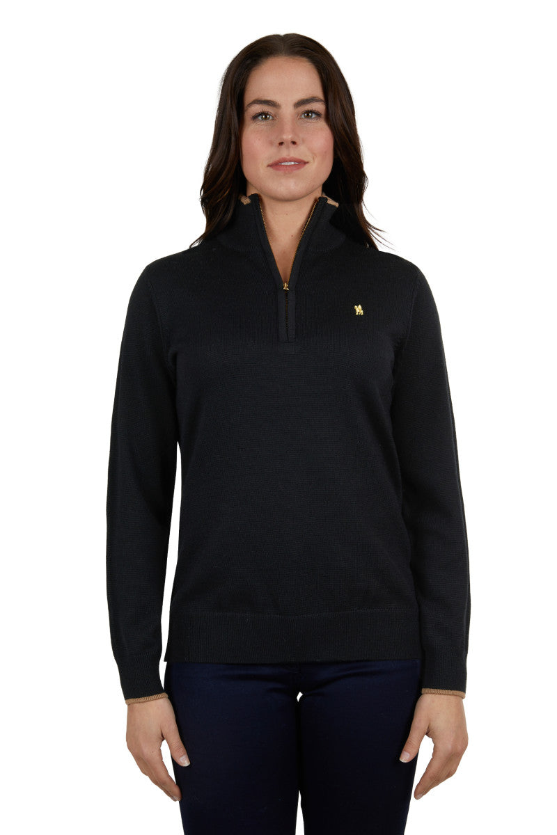 Thomas Cook Womens Lara 1/4 Zip Rugby